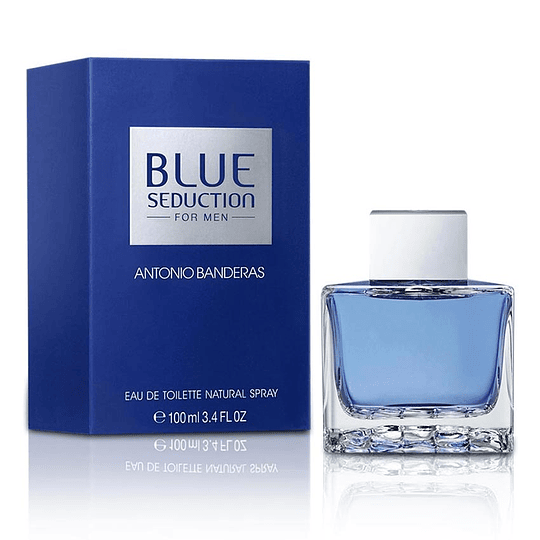 Blue Seduction para hombre / 100 ml Eau De Toilette Spray
