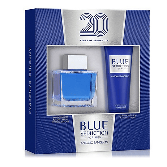 Blue Seduction para hombre / SET - 100 ml Eau De Toilette Spray