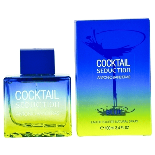 Cocktail Seduction Blue para hombre / 100 ml Eau De Toilette Spray