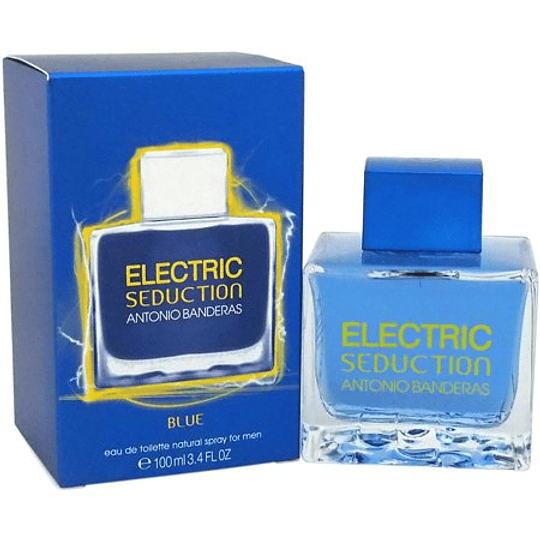 Electric Seduction Blue para hombre / 100 ml Eau De Toilette Spray