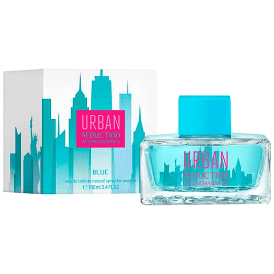 Urban Seduction Blue para mujer / 100 ml Eau De Toilette Spray