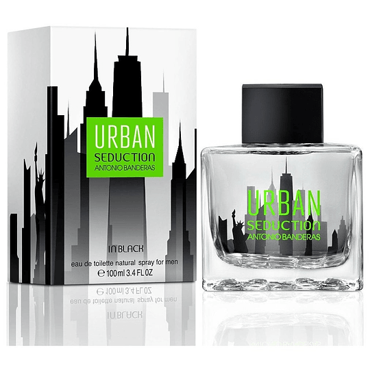 Urban Seduction In Black para hombre / 100 ml Eau De Toilette Spray