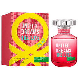 United Dreams One Love para mujer / 80 ml Eau De Toilette Spray