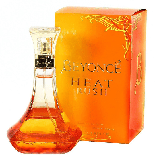 Beyonce Heat Rush para mujer / 100 ml Eau De Toilette Spray