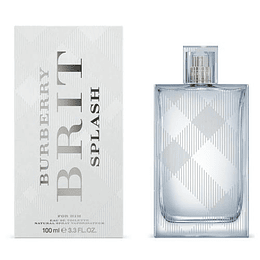 Burberry Brit Splash para hombre / 100 ml Eau De Toilette Spray