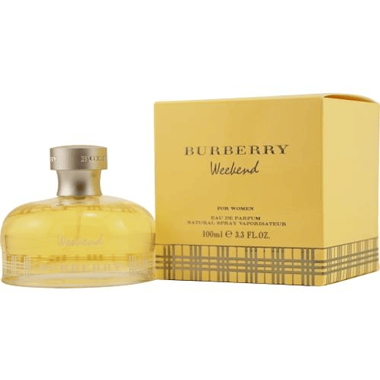 Burberry Weekend para mujer / 100 ml Eau De Parfum Spray