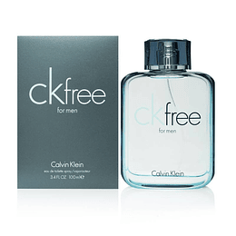 CK Free para hombre / 100 ml Eau De Toilette Spray