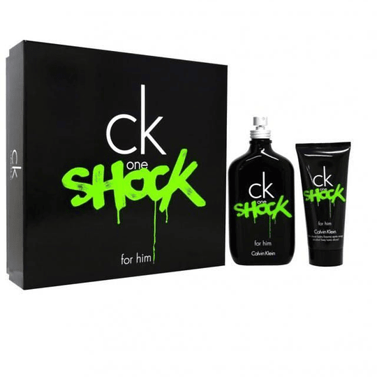 CK One Shock para hombre / SET - 200 ml Eau De Toilette Spray