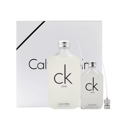CK One para hombre y mujer / SET - 200 ml Eau De Toilette Spray
