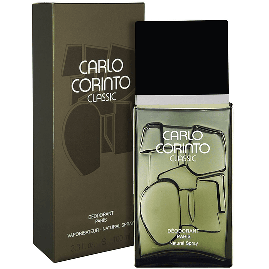 Carlo Corinto Classic para hombre / 100 ml Eau De Toilette Spray
