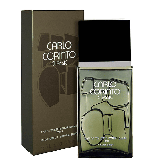 Carlo Corinto Classic para hombre / 400 ml Eau De Toilette Spray