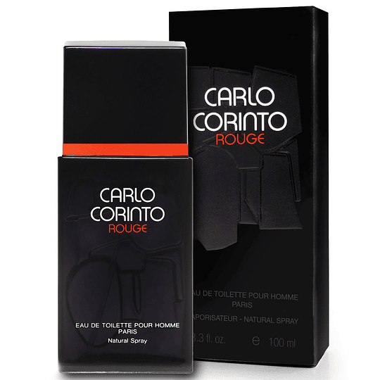 Carlo Corinto Rouge para hombre / 100 ml Eau De Toilette Spray