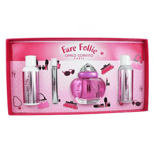 Fare Follie para mujer / SET - 100 ml Eau De Toilette Spray