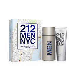 212 Men NYC para hombre / SET - 100 ml Eau De Toilette Spray