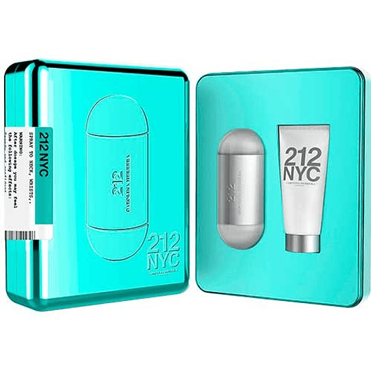 212 NYC para mujer / SET - 100 ml Eau De Toilette Spray