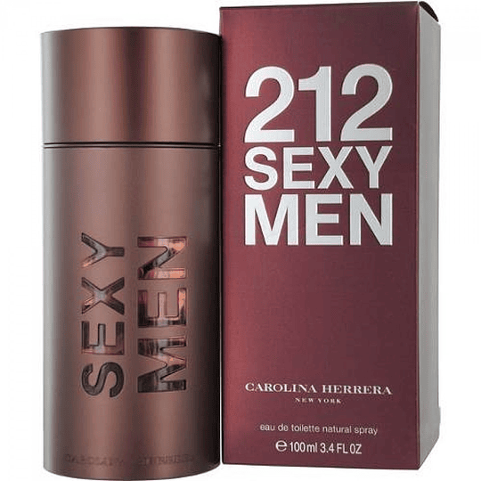 212 Sexy Men para hombre / 100 ml Eau De Toilette Spray