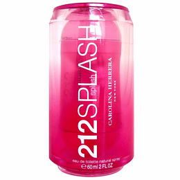 212 Splash para mujer / 60 ml Eau De Toilette Spray