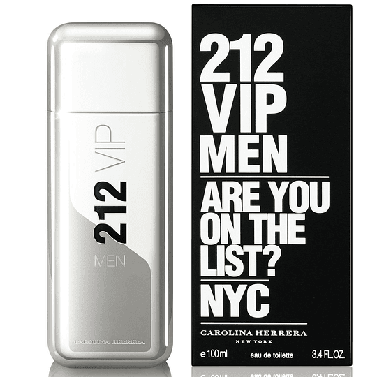 212 Vip Men para hombre / 100 ml Eau De Toilette Spray