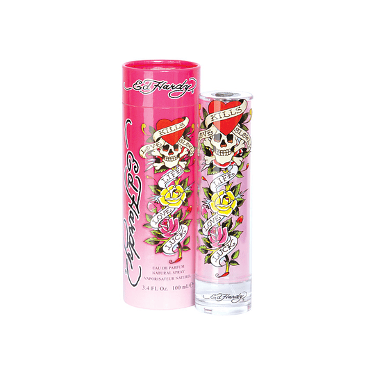 Ed Hardy para mujer / 100 ml Eau De Parfum Spray