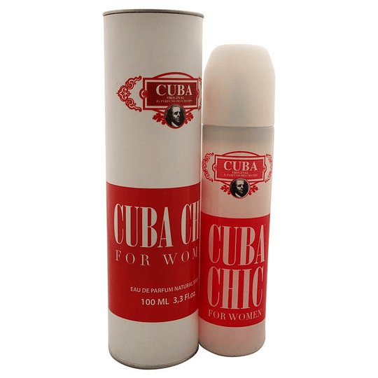 Cuba Chic para mujer / 100 ml Eau De Parfum Spray
