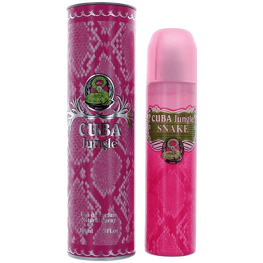 Cuba Jungle Snake para mujer / 100 ml Eau De Parfum Spray