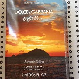 Light Blue Sunset In Salina para mujer / AMPOLLETA - 2 ml Eau De Toilette Spray