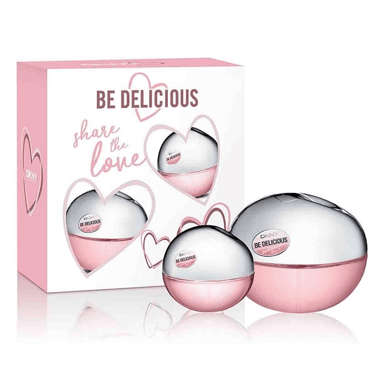 DKNY Be Delicious Fresh Blossom para mujer / SET - 100 ml Eau De Parfum Spray