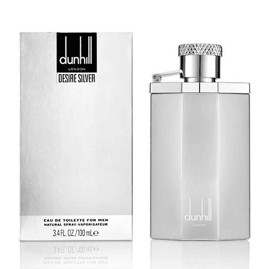 Desire Silver para hombre / 100 ml Eau De Toilette Spray