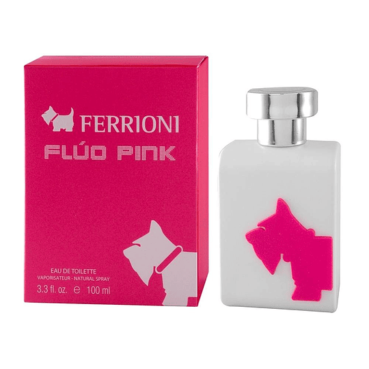 Fluo Pink para mujer / 100 ml Eau De Toilette Spray