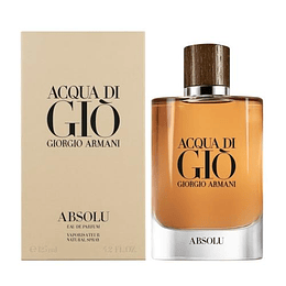 Acqua Di Gio Absolu para hombre / 125 ml Eau De Parfum Spray