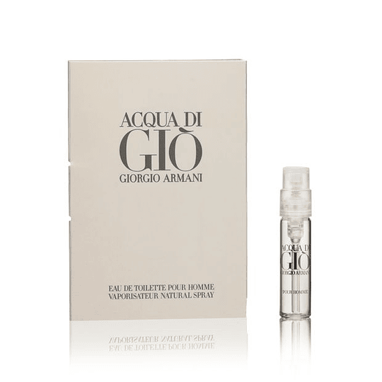 Acqua Di Gio para hombre / AMPOLLETA - 1.5 ml Eau De Toilette