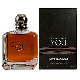 Emporio Armani Stronger With You para hombre / 100 ml Eau De Toilette Spray