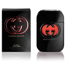 Gucci Guilty Black para mujer / 75 ml Eau De Toilette Spray