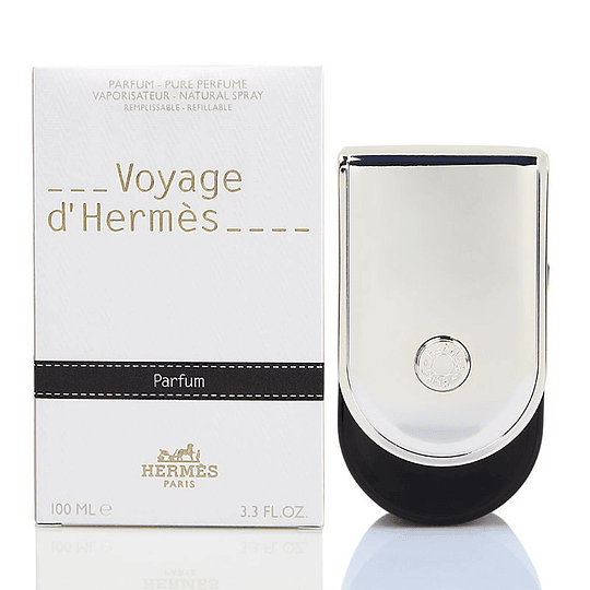 Voyage D' Hermes para hombre y mujer / 100 ml REFILLABLE Pure Perfume Spray