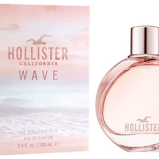 Hollister Wave para mujer / 100 ml Eau De Parfum Spray