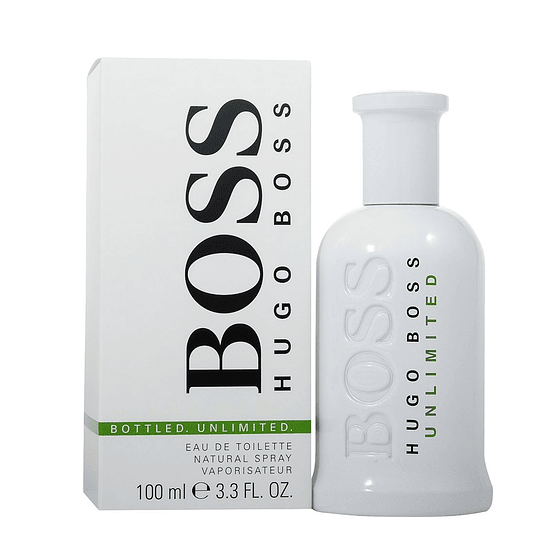 Boss Bottled Unlimited para hombre / 100 ml Eau De Toilette Spray