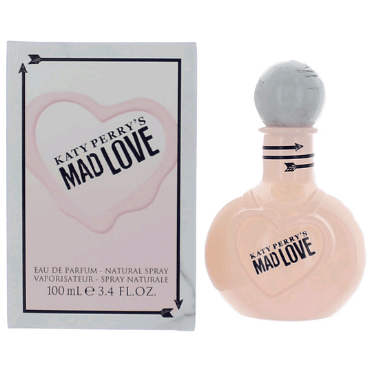 Mad Love para mujer / 100 ml Eau De Toilette Spray