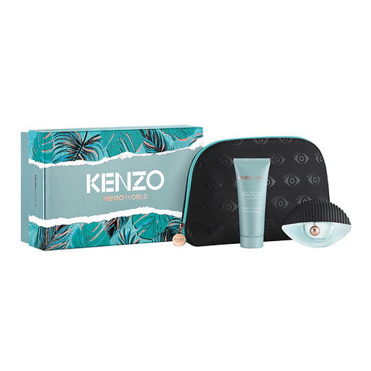 Kenzo World para mujer / SET - 75 ml Eau De Parfum Spray