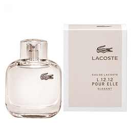 Eau de Lacoste L.12.12 Pour Elle Elegant para mujer / 90 ml Eau De Toilette Spray