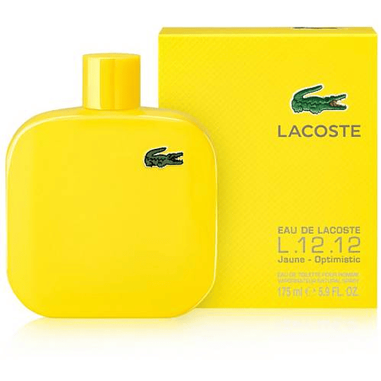 Eau de Lacoste L.12.12 Pour Lui Jaune para hombre / 175 ml Eau De Toilette Spray