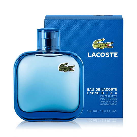 Eau de Lacoste L.12.12 Pour Lui Bleu para hombre / 100 ml Eau De Toilette Spray