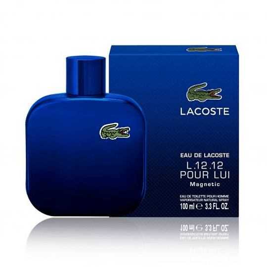 Eau de Lacoste L.12.12 Pour Lui Magnetic para hombre / 100 ml Eau De Toilette Spray
