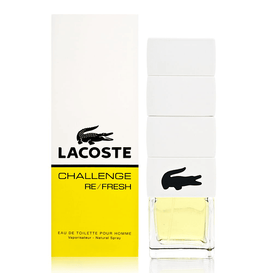 Lacoste Challenge Refresh para hombre / 90 ml Eau De Toilette Spray
