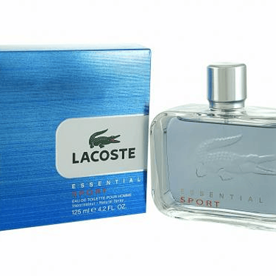 Lacoste Essential Sport para hombre / 125 ml Eau De Toilette Spray