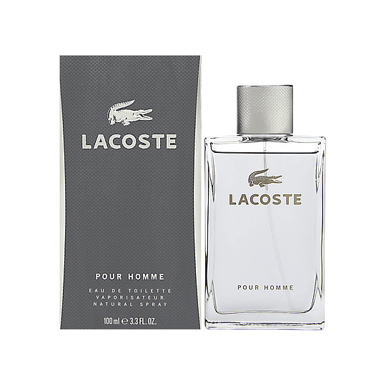 Lacoste Pour Homme para hombre / 100 ml Eau De Toilette Spray