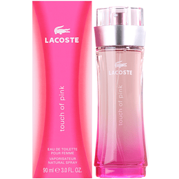 Lacoste Touch of Pink para mujer / 90 ml Eau De Toilette Spray