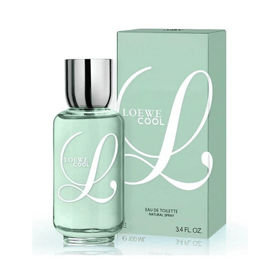 L Loewe Cool para mujer / 100 ml Eau De Toilette Spray