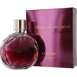 Quizás Quizás Quizás Pasión para mujer / 100 ml Eau De Toilette Spray