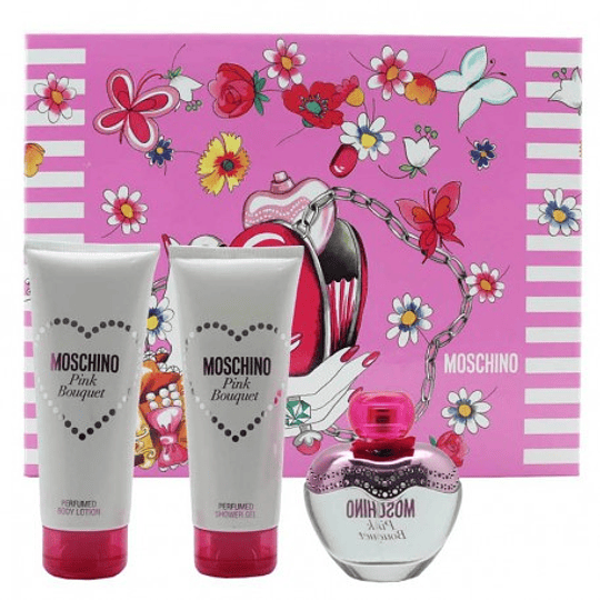 Pink Bouquet para mujer / SET - 100 ml Eau De Toilette Spray