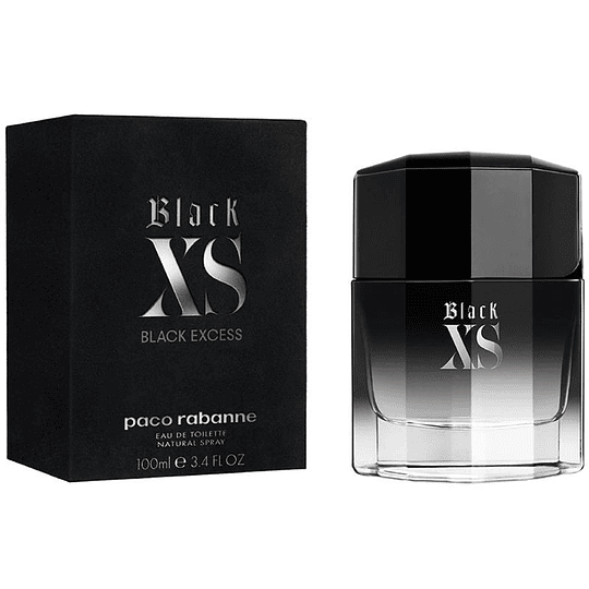 Black XS (2018) para hombre / 100 ml Eau De Toilette Spray